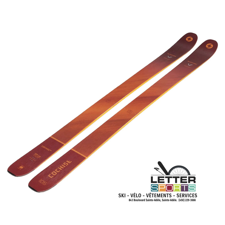 NEUF ! BLIZZARD COCHISE 106, 185cm, SKIS UNIQUEMENT, SUPER DEAL ! LIVRAISON GRATUITE !
