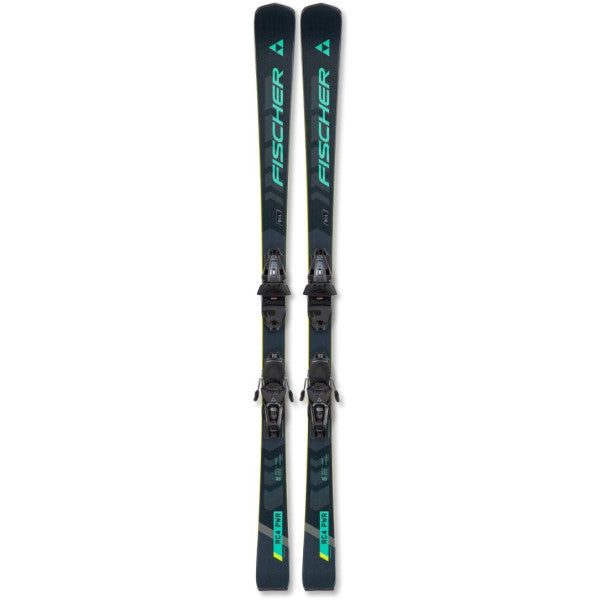 Fischer Rc4 Power, Adult Skis, 165cm + Fischer RS10 Bindings