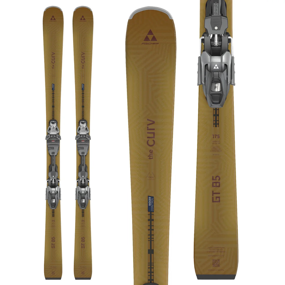 Fischer The Curv GT 85, Skis Adulte + Fixations Fischer RSW 12, 2027